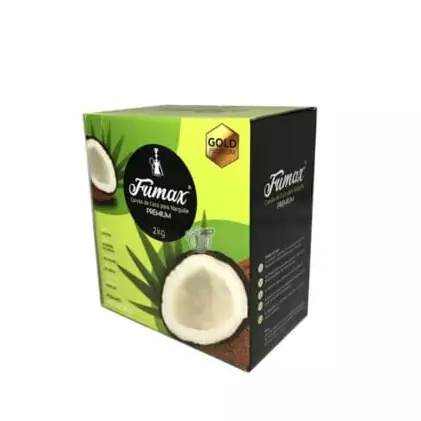 CARVÃO DE CÔCO FUMAX 2kg
