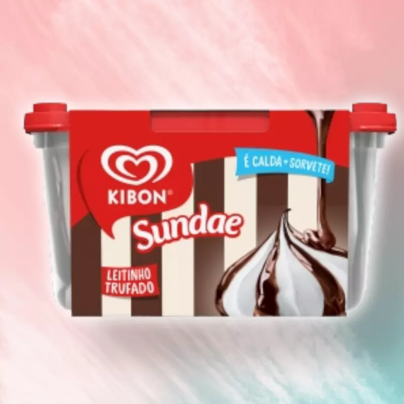 Kibon Sundae Leitinho Trufado 1,4L
