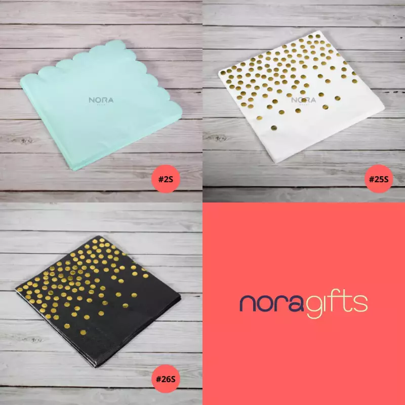 Servilletas con diseños 12 cm