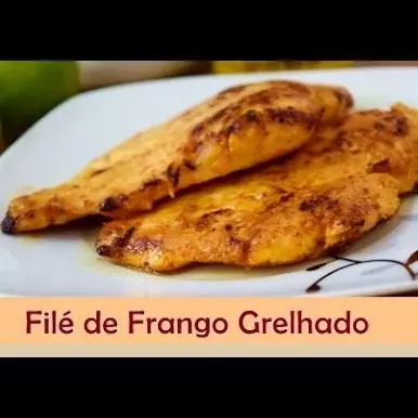 Filé de frango grelhado na chapa-entrega free