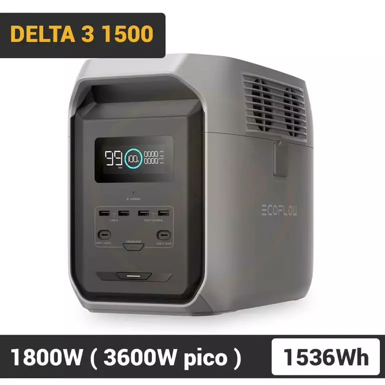 Ecoflow delta 3 1500WH