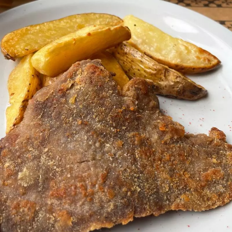 MILANESA CON PAPAS