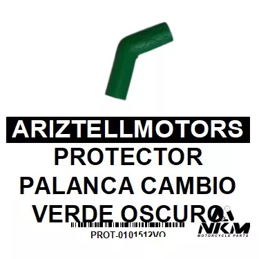 PROTECTOR PALANCA CAMBIO VERDE OSCUR