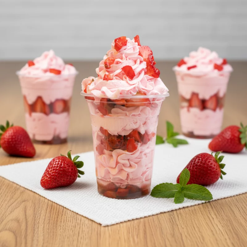Fresas con Crema Medianas