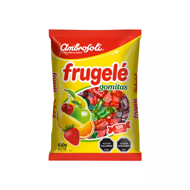 Gomitas frugele surtidas 100und