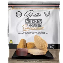 Frango Empanado 1kg Baita