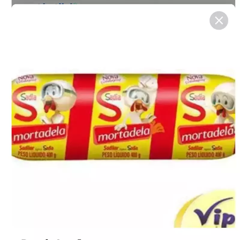 Mortadela Bouvina Vermelha