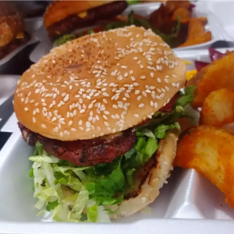 Hamburguesas al carbón