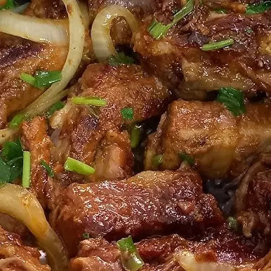 Assado de panela Suíno