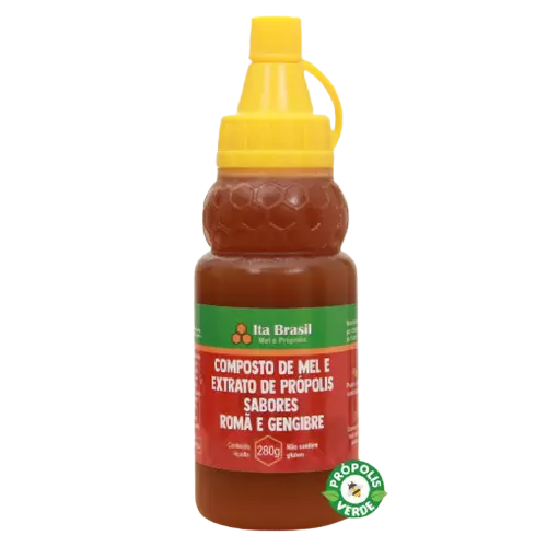Composto de Mel e Própolis Romã/Gengibre 280g
