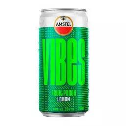 AMSTEL VIBES LIMÃO 269ML