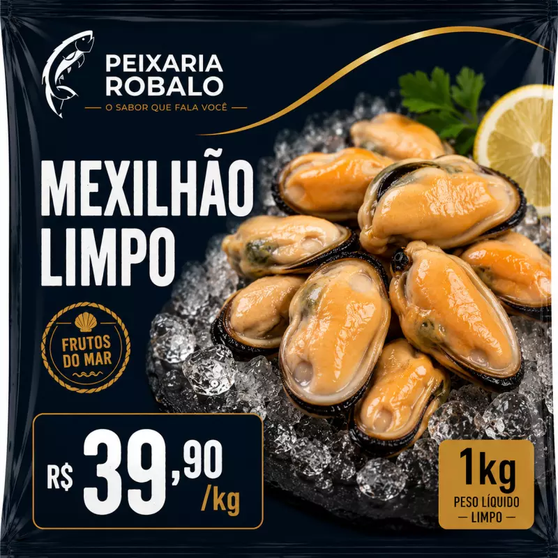 Mexilhão Limpo