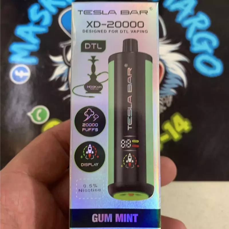 Tesla- Gum Mint 🍬🧊