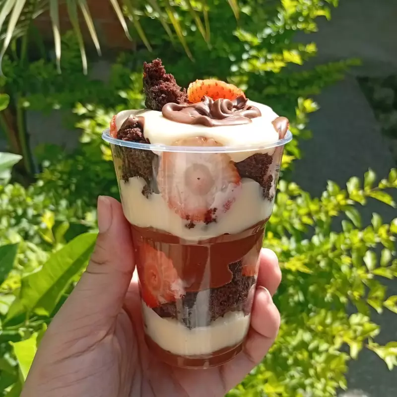 Copo da Felicidade morango