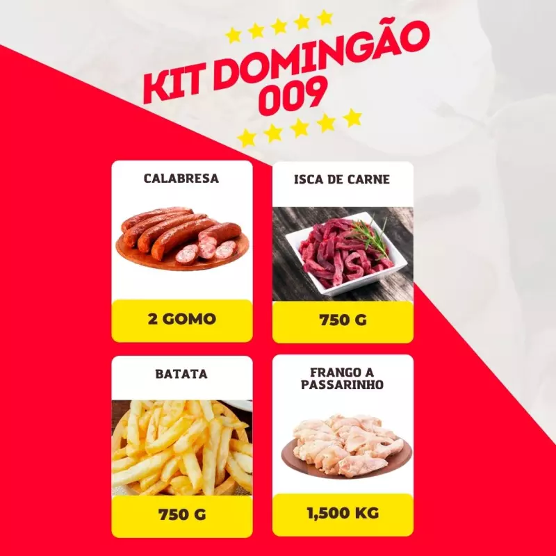 KIT DOMINGÃO 009