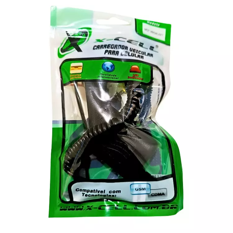 CARREGADOR VEICULAR X-CELL V8