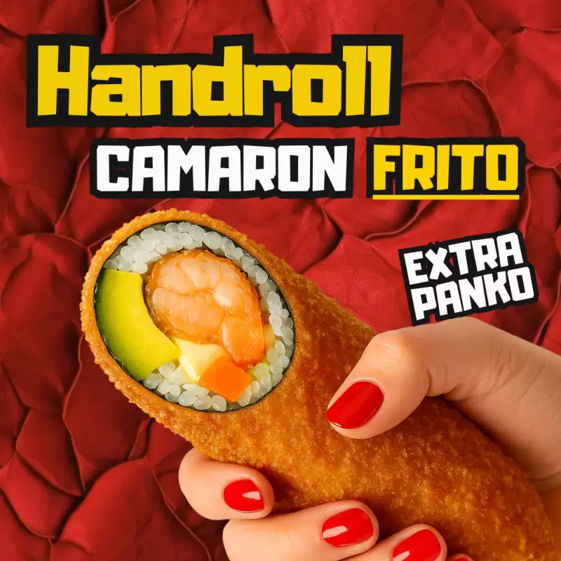 Handroll de Camaron Frito PANKO