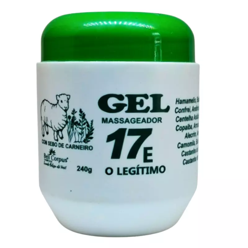 Gel 17 Ervas-240gr Bell corpus