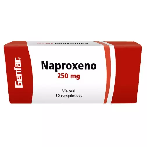 NAPROXENO 250MG 10 TABLETAS