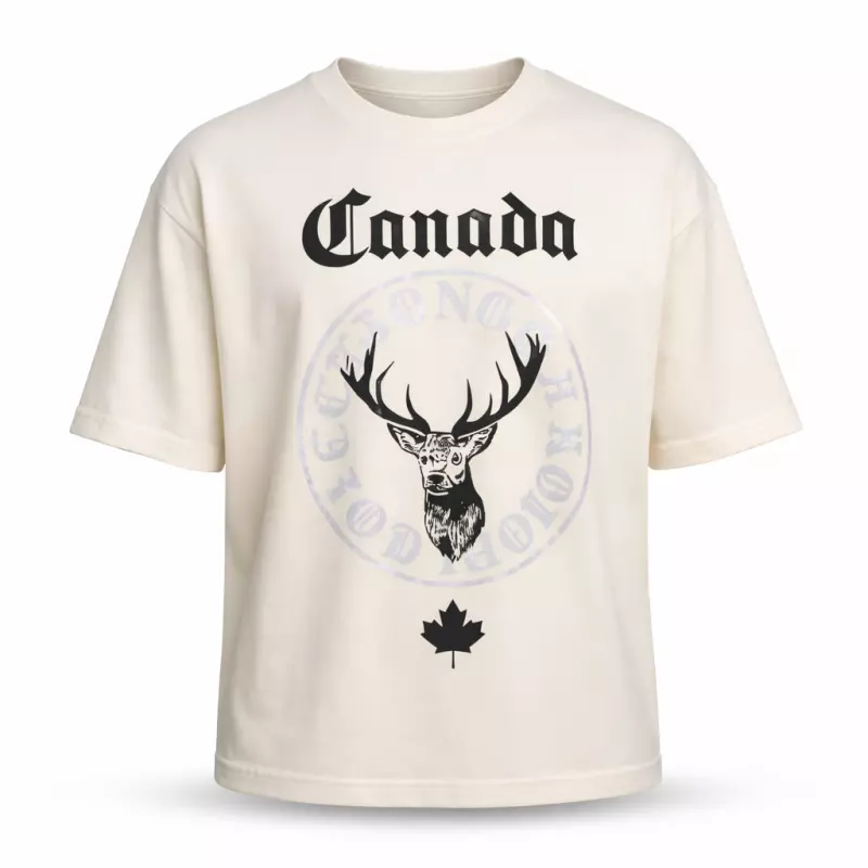 Camiseta Over Brad  Estampado