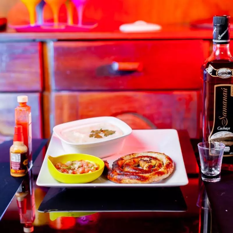 Suína com Queijo Coalho e Bacon Picante suave