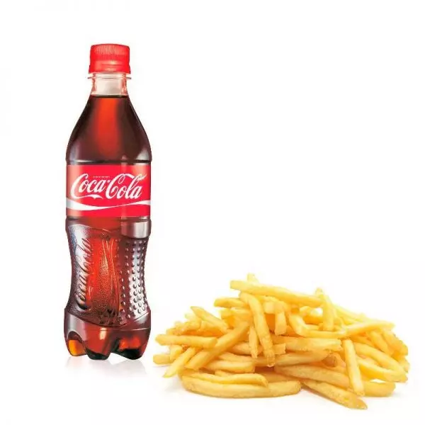 combo de papas y refresco