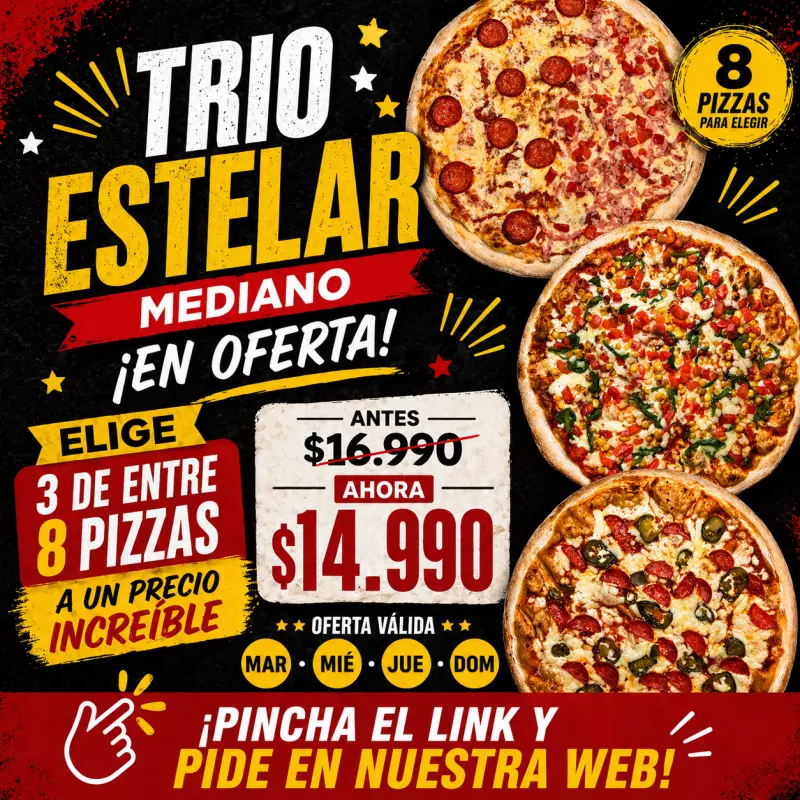 PROMOCIÓN TRÍO ESTELAR MEDIANO