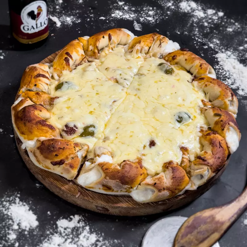 QUATRO QUEIJOS Borda Grátis