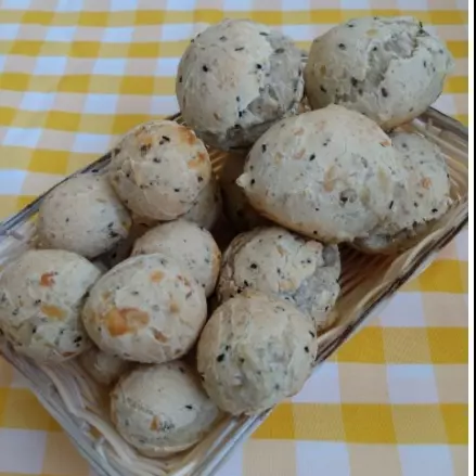 Pão de Queijo Multigrãos (Vegano)