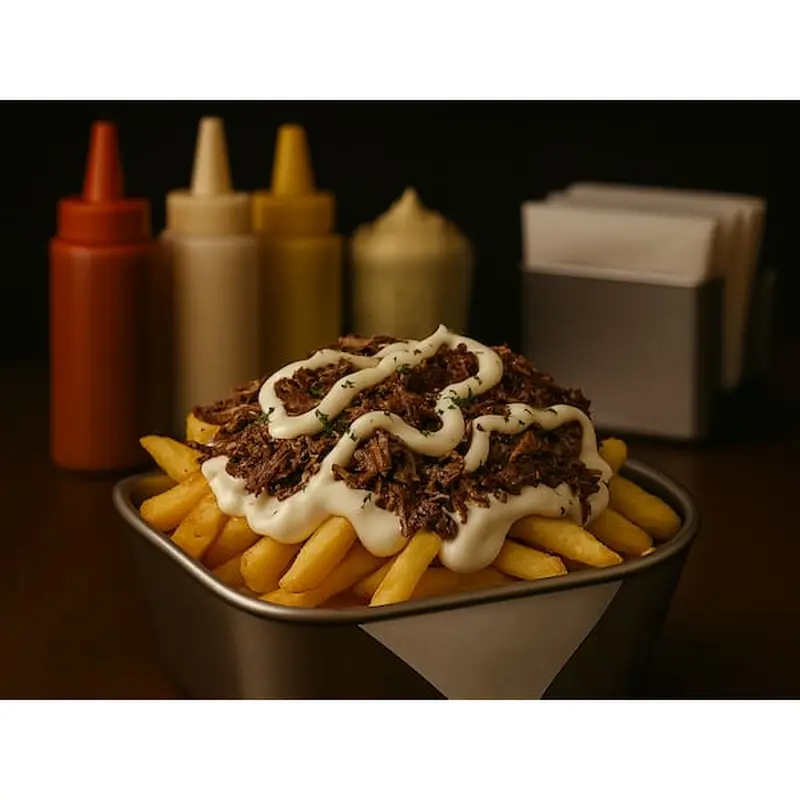 Fritas + Cream Cheese + Costela