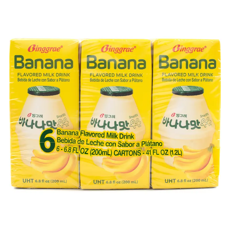 Binggrae Korean Banana Pack de 6