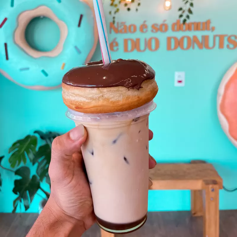 Frapê Donut Caramel