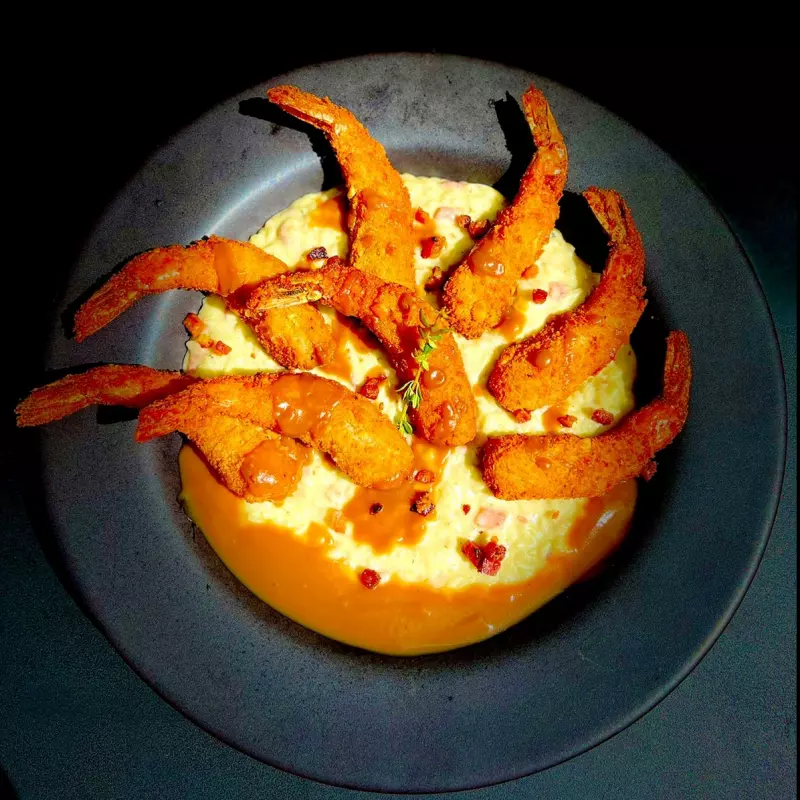 CAMARÕES CROCANTES A TAMARINDO