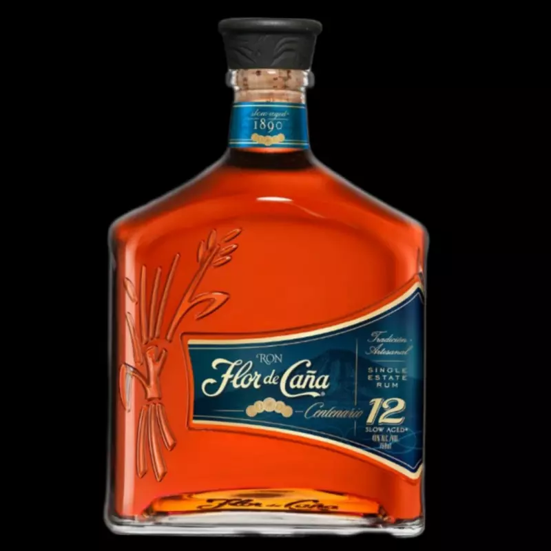RON FLOR DE CAÑA 12 AÑOS