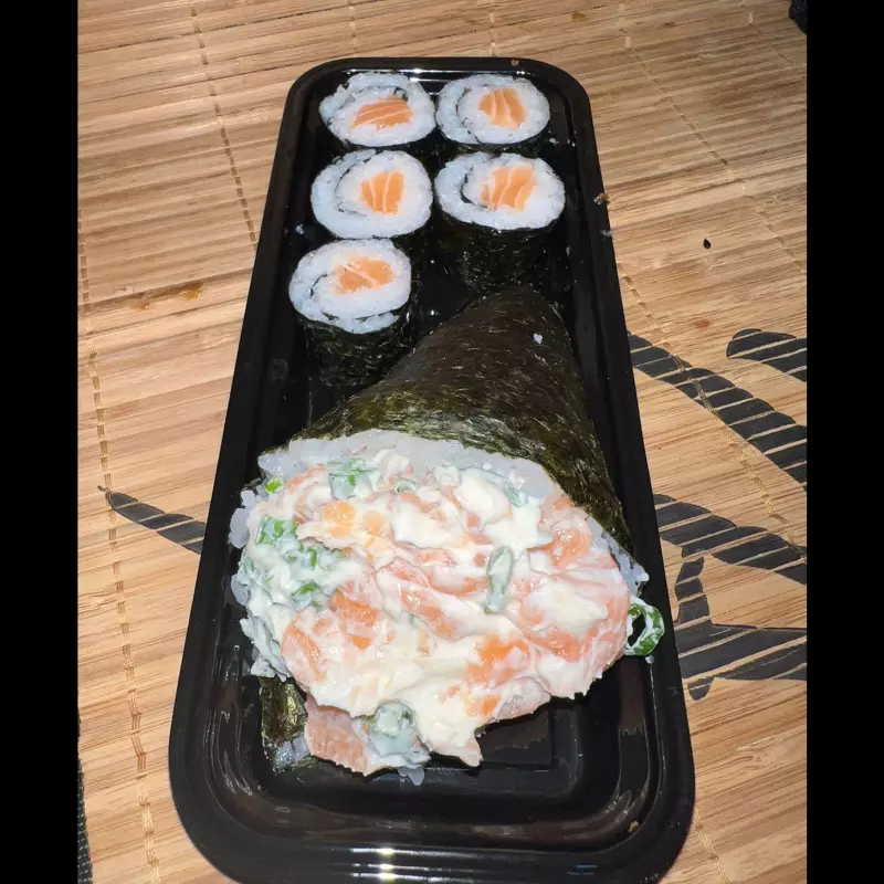 1 temaki + 5 hossomaki