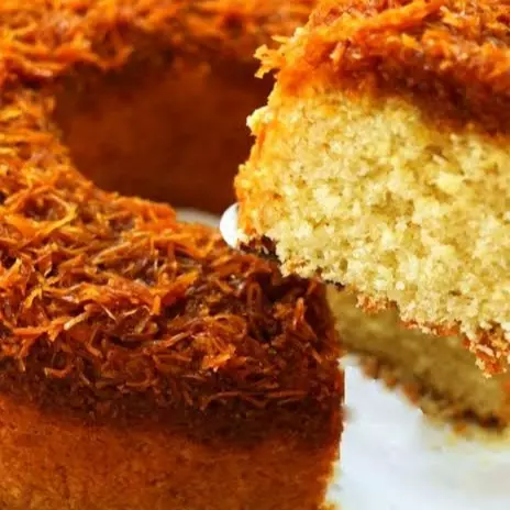 Bolo de Côco Caramelizado - 200g