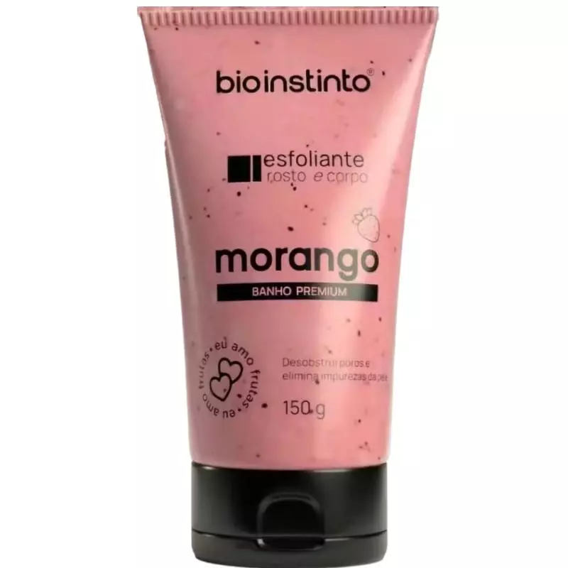 ESFOLIANTE MORANGO 150g bio instinto