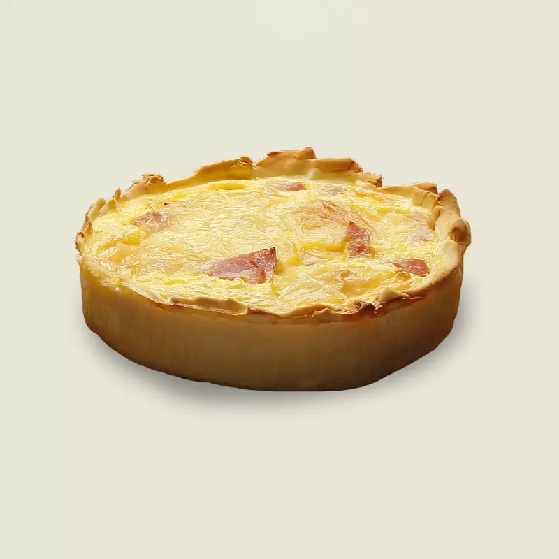 Quiche de Jamón y Queso (sin tacc)