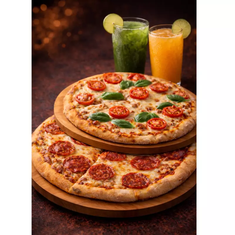 Pizza stand up promo