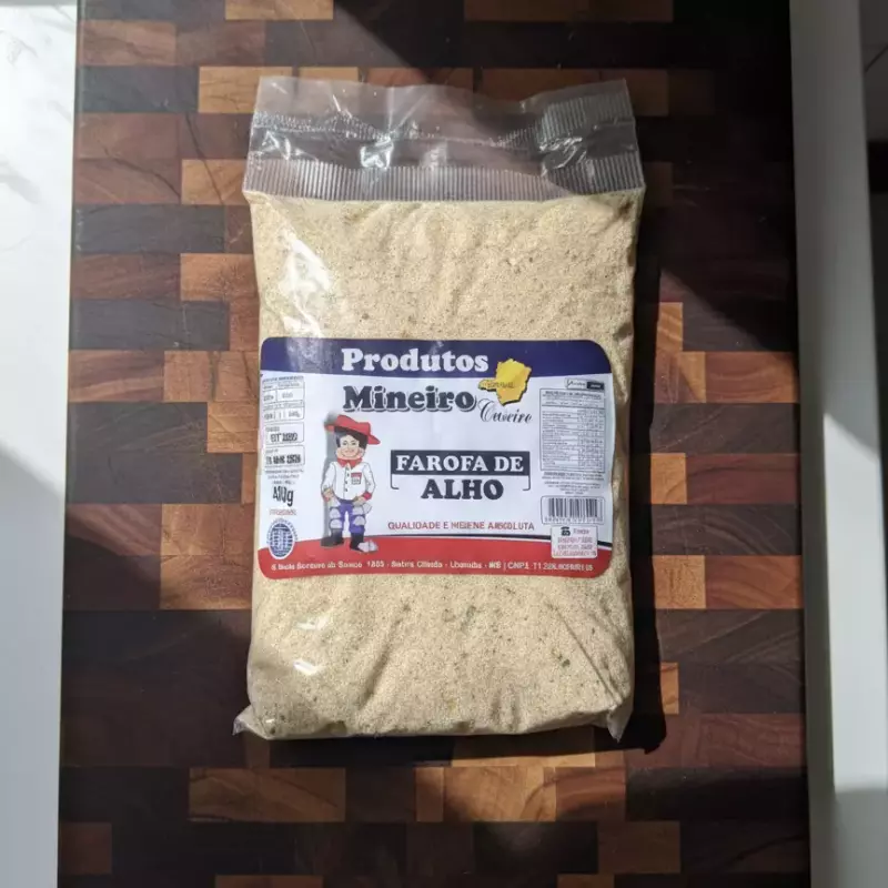 Farofa de alho 400g