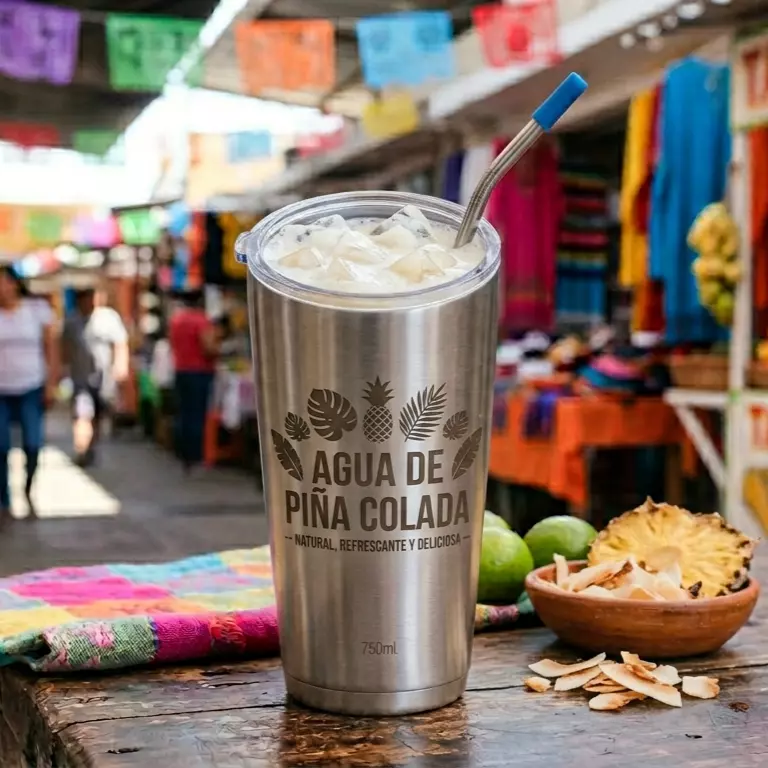 Agua de Piña Colada
