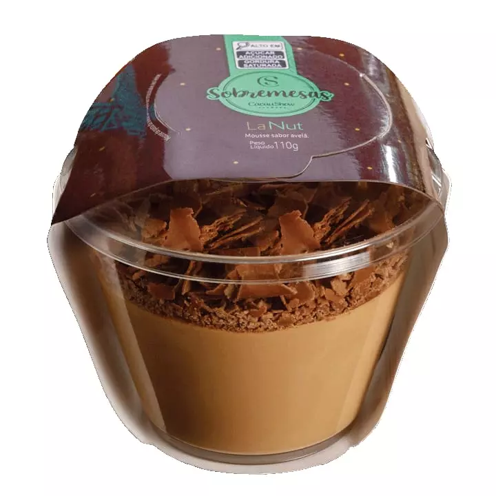 Mousse Lanut Avelã 110g