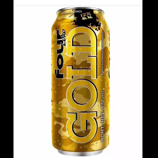 Four Loko de Gold - Lata 473 Ml