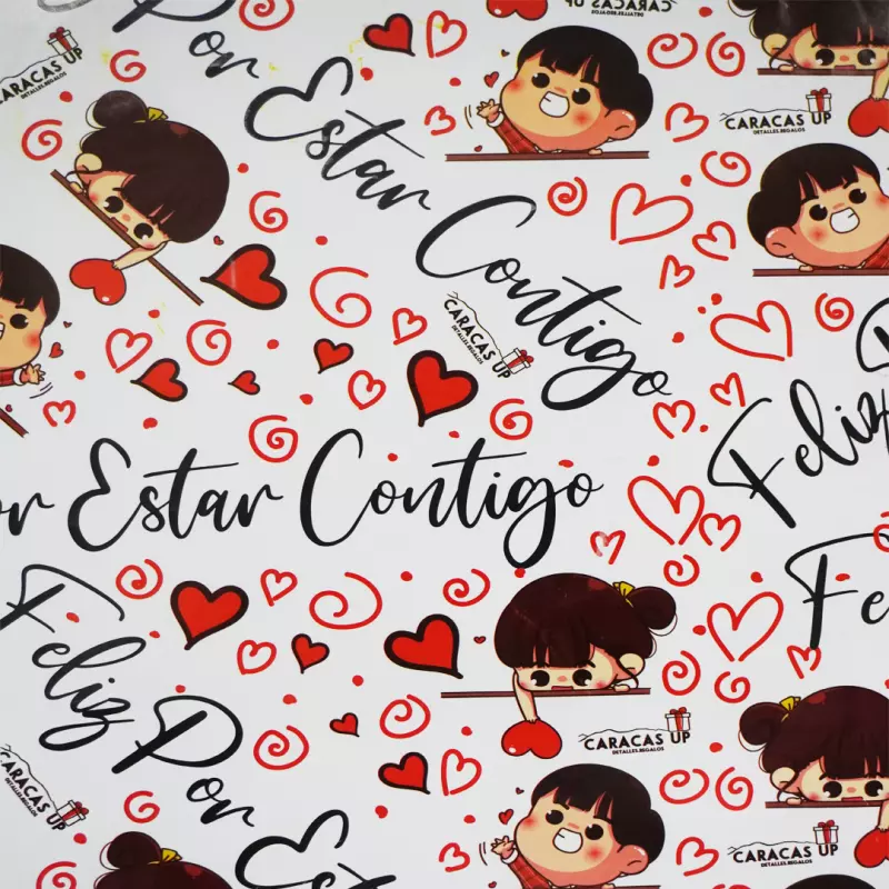 PAPEL DE REGALO ESTAR CONTIGO