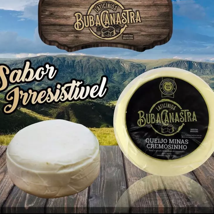 QUEIJO MINAS CREMOSINHO  (±550g)