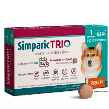 Simparic Trio 10 a 20kg 1Cp