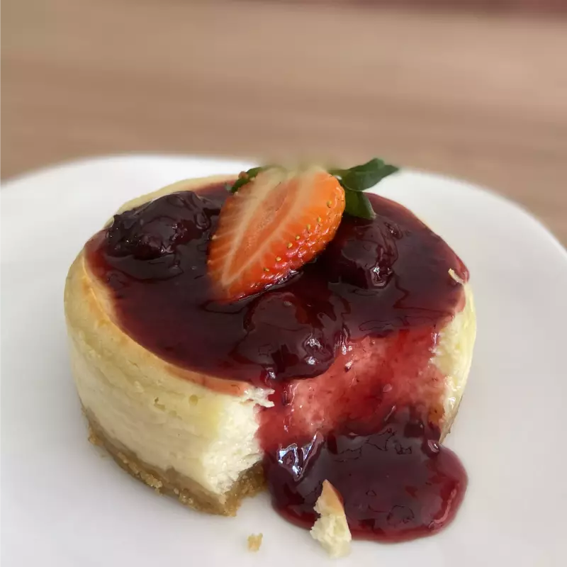 Cheesecake frutas vermelhas