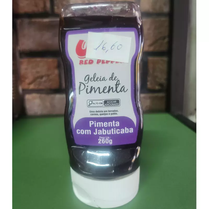 GELEIA PIMENTA E JABUTICABA