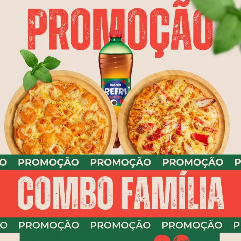 2 Pizzas + Refri