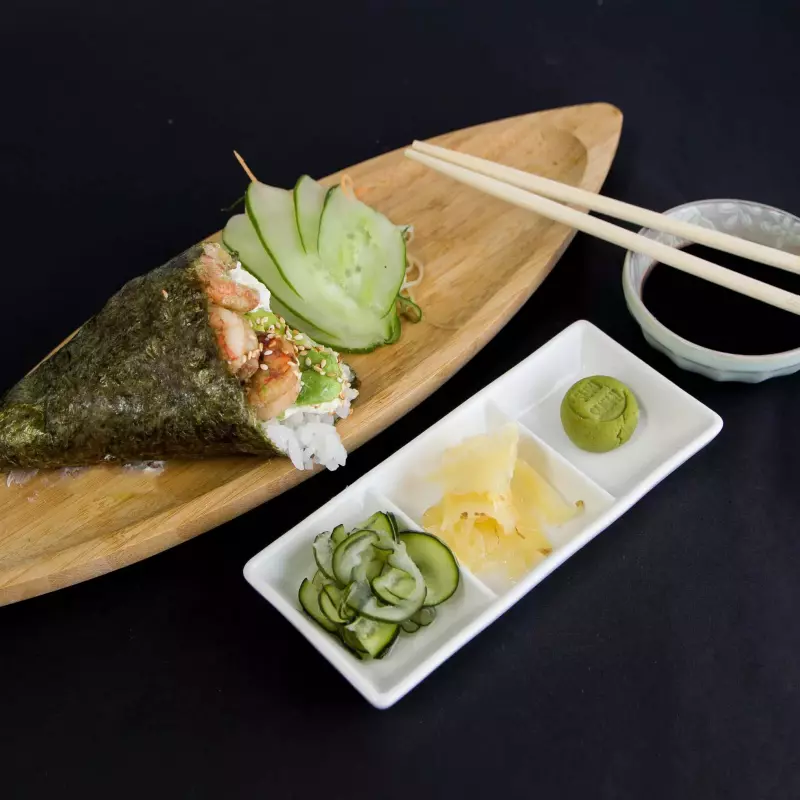 Temaki de Langostinos